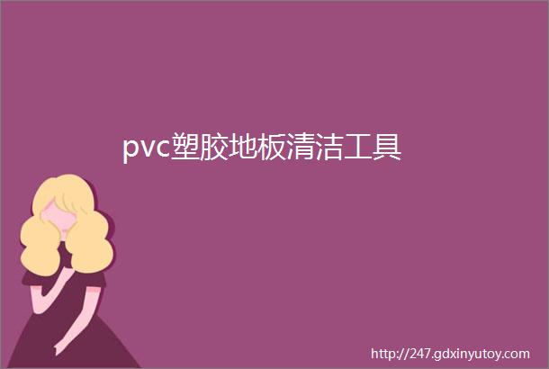 pvc塑胶地板清洁工具